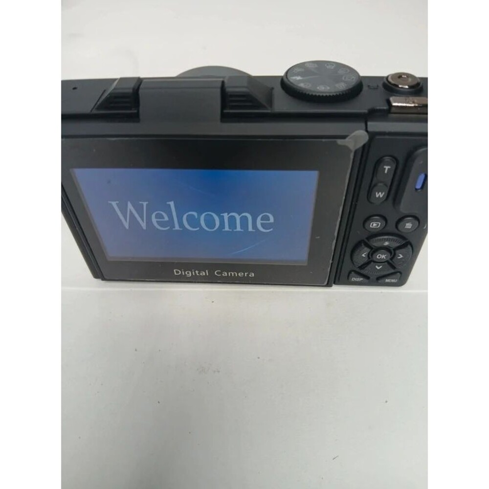 4K Digital Camera 18X Zoom Flip Screen Powers On Lens Stuck